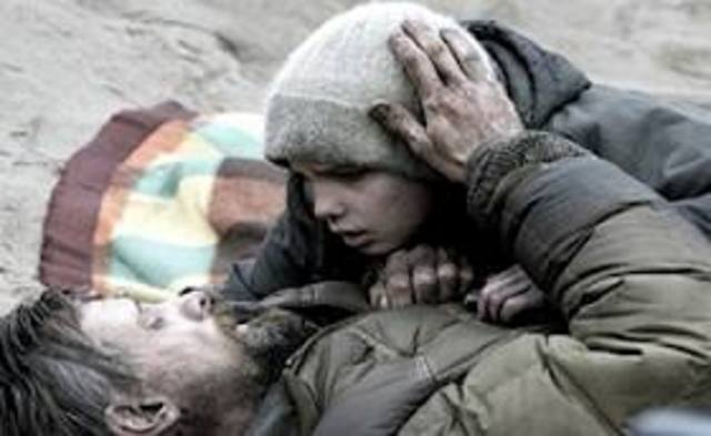 The death of the man