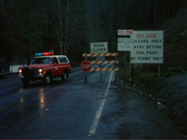 Law enforcement officials escorted 50 carloads of property owners into the Red Zone to retrieve possessions.