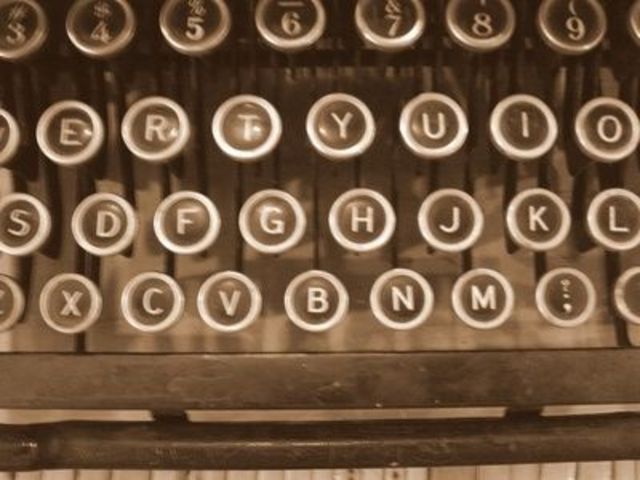 Type Writer- Invented by Christopher sholes and Carlos Glidden