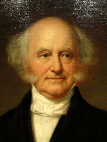 Martin Van Buren is elected President of the U.S.