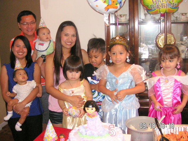 Caroline may Aurelio's 5th birthday
