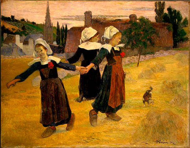 Breton Girls Dancing, Pont Aven