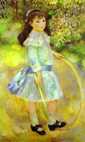 Girl With A Hoop