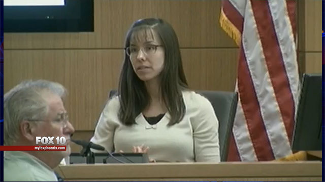 Jodi Arias cries on the witness stand as trial goes on