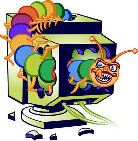 Virus Gusano en la red