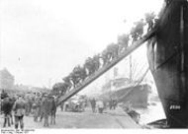 Lääne-Eesti saarte okupeerimine sakslaste poolt