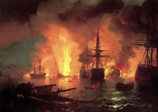 Чесменское сражение