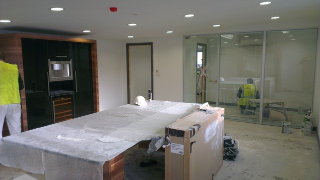 Boardroom is taking shape