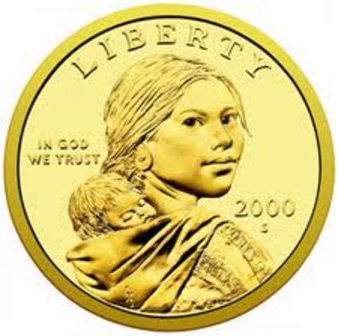 Sacagawea gives birth to baby boy, Jean Baptiste.
