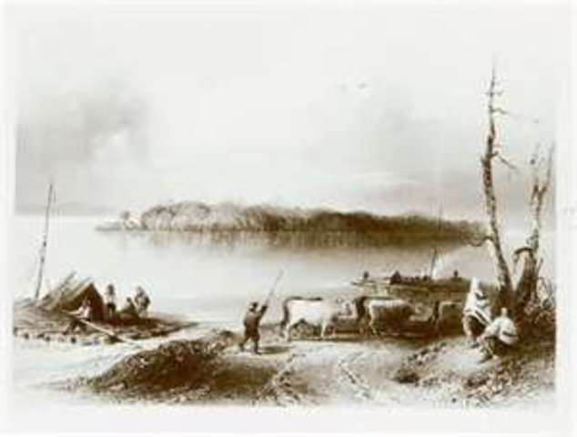 Mackenzie captures Navy Isaland and he declares a "Republic of Upper Canada"