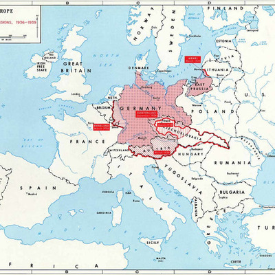 Timeline: The German Expansion 1937 - 1940