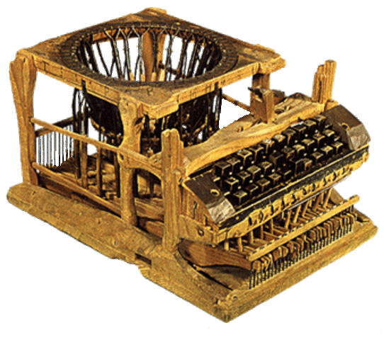 Henry Mill - Primera Maquina de Escribir