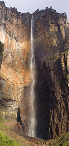 Angel falls is discovered by Jimmy Angel.