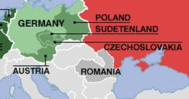 Germany occupy Czechoslovakia