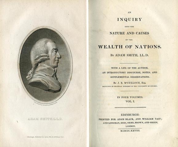 Adam Smith publishes Wealth of Nations