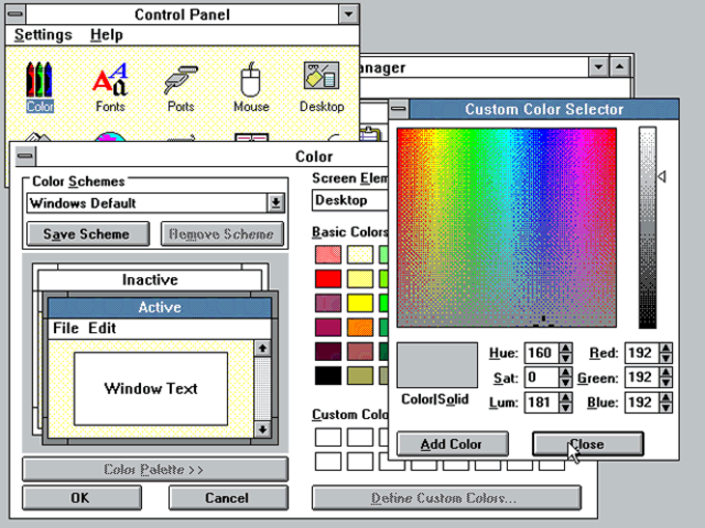 1990, 22 Mayo - windows 3.0
