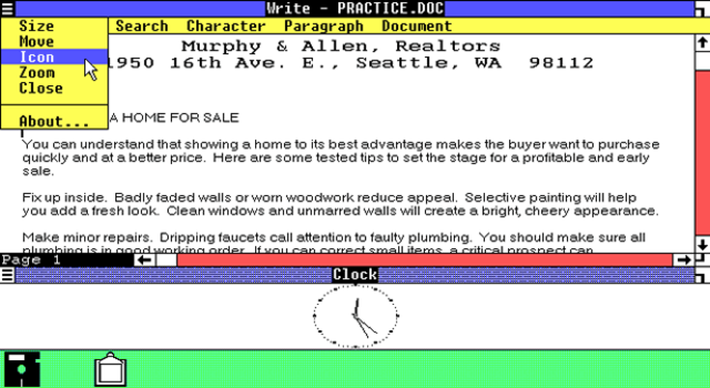 1985, 3 Noviembre - windows 1.1
