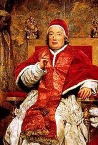 Freemasonry was condemned by Clement XII