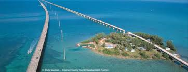 The first day in Key West.