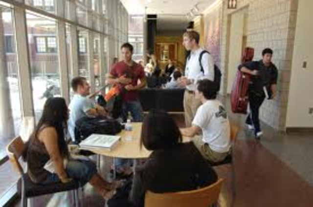 Nick stops Caitlin in the hall.