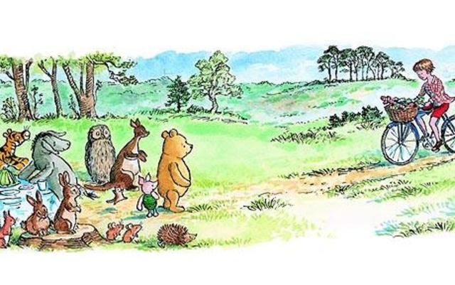 A.A. MILNE PUBLISHES WINNIE THE POOH
