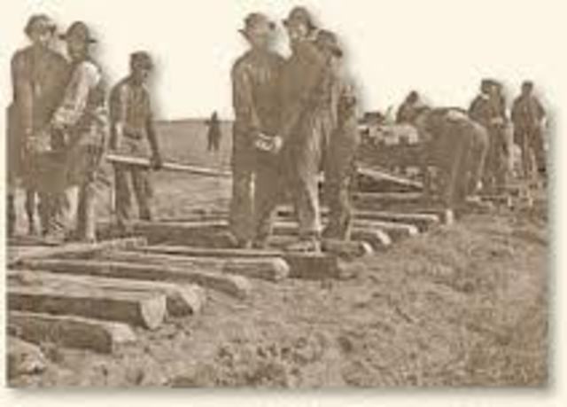 Completion of the First Transcontinental Railroad in the USA**