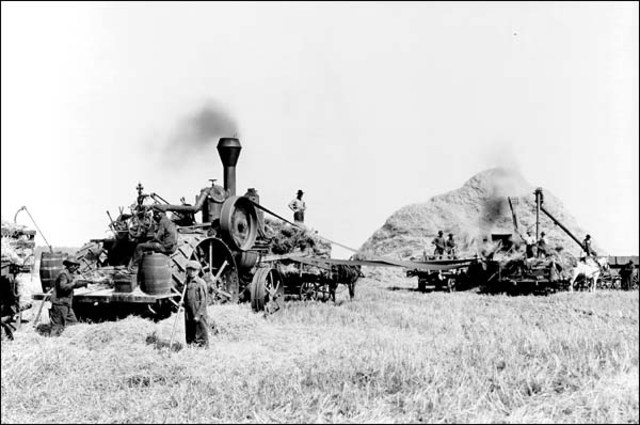 Threshing machine