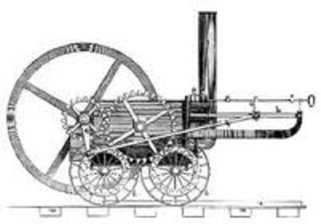 The first steam train is operating at Pennydarren wales