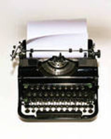 появление пишущей машинки