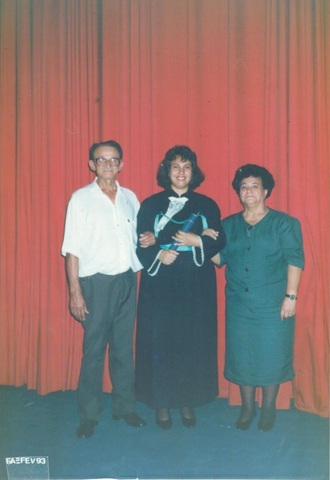 Formatura da minha mãe