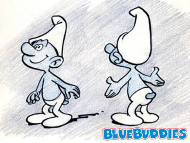 The Smurfs are Introduce by Pierre Culliford