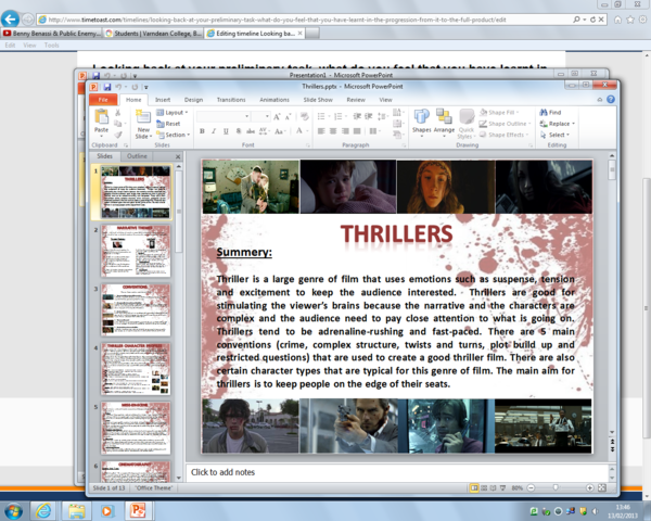 Researched Thrillers