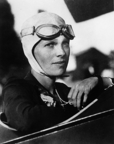 Amelia Earhart First Woman to Fly Solo Transatlantic Flight