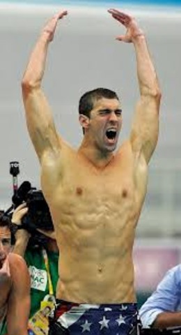 Finishes his career at the London Olympics and has a total of 18 Gold and 22 Medals overall from the Olympics