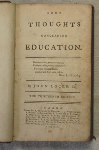 Some Thoughts Concerning Education Jordan