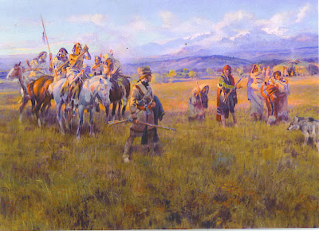 Blackfeet tribe warriors