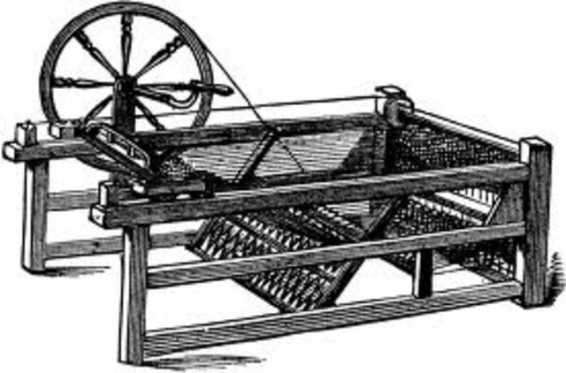 James Hargreaves invents the Spinning Jenny