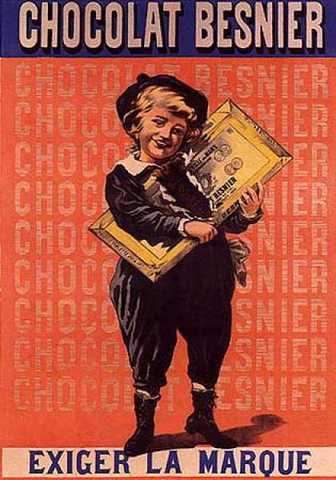 French chocolate - art nouveau
