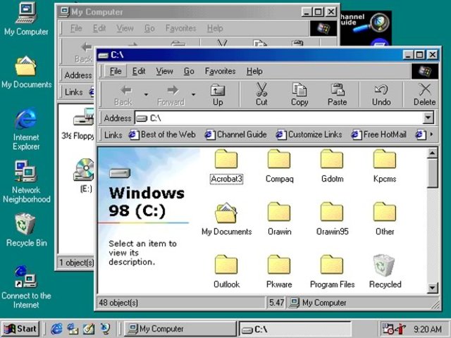 1998, 25 Junio - Windows 98