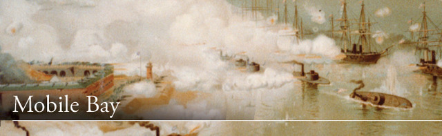 Farragut captures key port of Moblie Bay