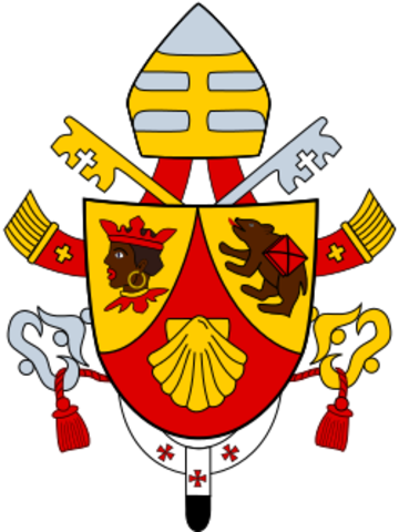 Elección del escudo papal