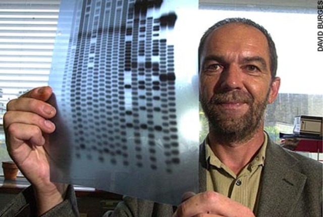 First DNA profiling test in 1984