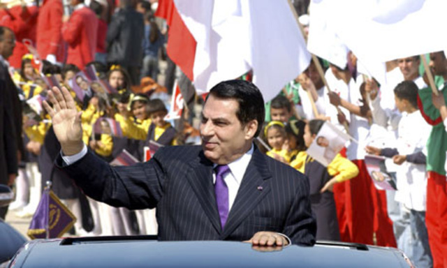 Tunisias leader declares that protesters will be punished.