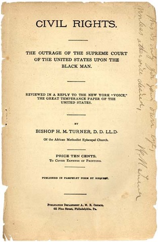 Civil Rights Act Overturned (1883)