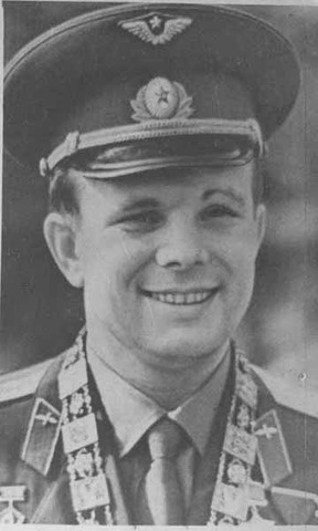 Ю. А. Гагарин - командир отряда космонавтов