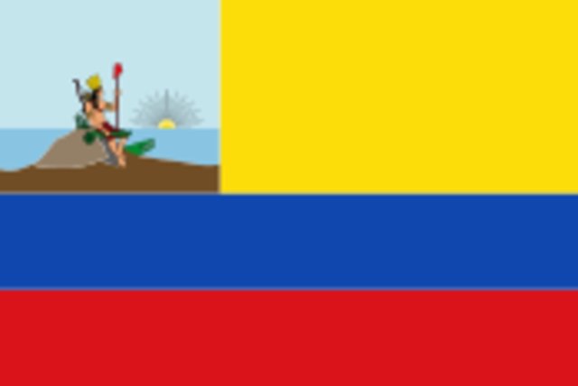 Primera vez que se hiza la bandera de venezuela