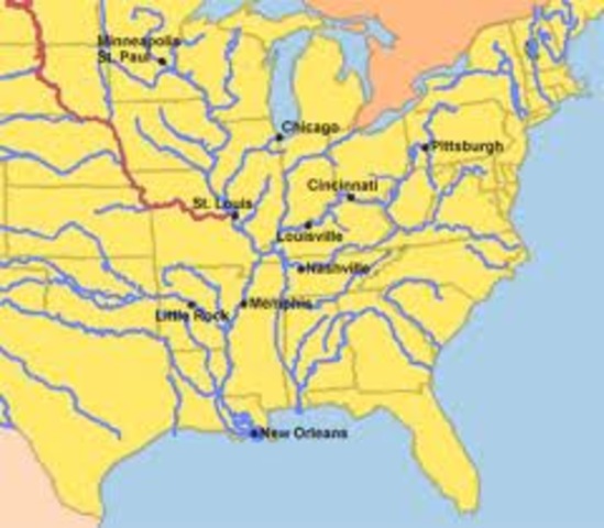 With the current of the Missouri behind them, they are able to cover over 70 miles per day. The expedition also begins meeting boats of American traders heading upriver.