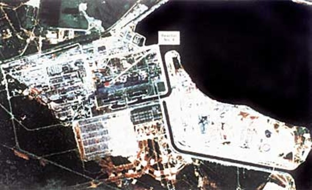 Chernobyl Power Plant Nuclear Core Melt Down