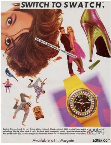 Swatch Magazine Ad