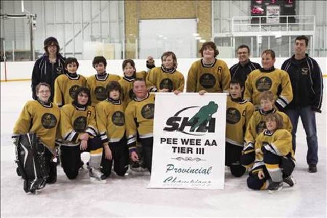 At age 12 i won provincials in hockey.